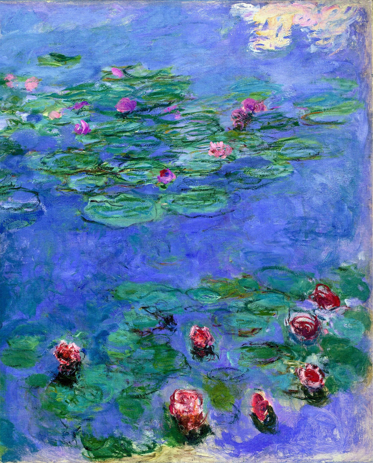 Water Lilies Red 1919